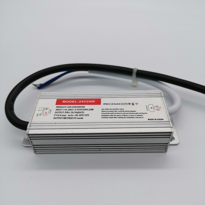 fonte de alimentação impermeável 12v do diodo emissor de luz de 24w 36w 45w 60w 100w 150w 200w 250w 300w IP67 24v