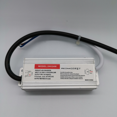 fonte de alimentação impermeável 12v do diodo emissor de luz de 24w 36w 45w 60w 100w 150w 200w 250w 300w IP67 24v