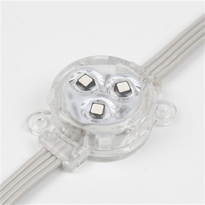 luz impermeável do ponto do diodo emissor de luz de 30mm DC12V 0.75W com IP67 RGB SMD3535