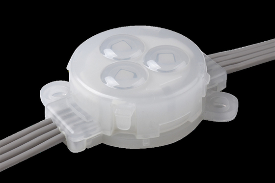 Luz impermeável do ponto do diodo emissor de luz de DMX512 RGBW DC12V com IP67 1W SMD3535