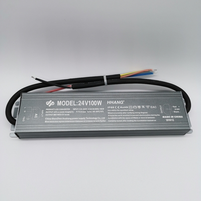 fonte de alimentação impermeável 12v do diodo emissor de luz de 24w 36w 45w 60w 100w 150w 200w 250w 300w IP67 24v