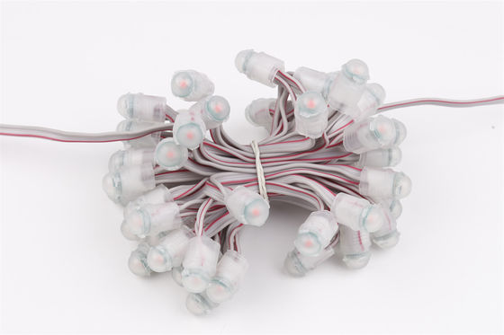 9mm LED Pixel Light , DC12V 0.2W Waterproof LED Light IP67 SMD2025