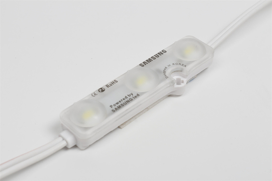 Módulo de luz LED de cor única 1,5 W DC 12 V com vida útil de 30.000 horas