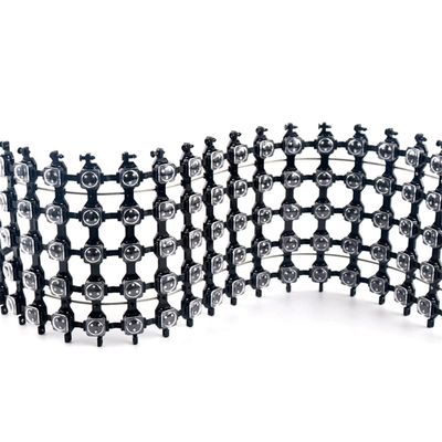 12V Window Glass LED Mesh Display 4000nits P60 with Taiwan Epistar LED Chip IP67