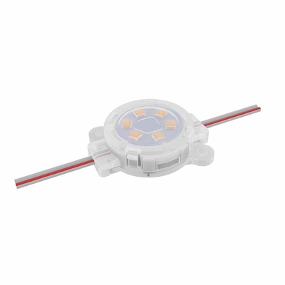 o PC Shell de 30mm conduziu os PCes SMD2835 da luz 6 do pixel no divertimento que ilumina IP67 impermeável