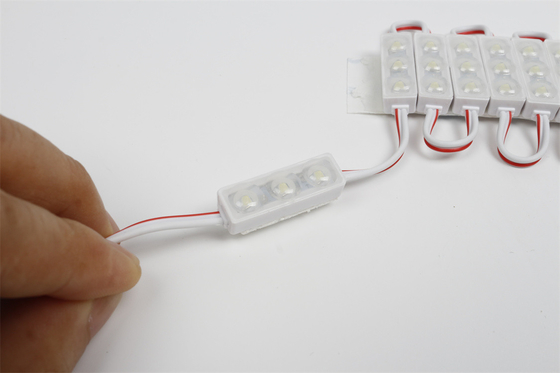 Modulo LED com lente 1.5W 1.8W 3W SMD 2835 5050 Luz LED de injeção à prova d'água para decoração de iluminação de sinalização exterior