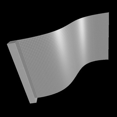 DC5V RGB Flexível Film LED Transparente Iluminação Interior Ultra Thin LED Screen P10