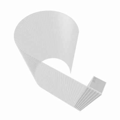 A mais leve mais fina 480 * 960mm de cor inteira à prova d'água LED tela de filme transparente para janela exterior interior