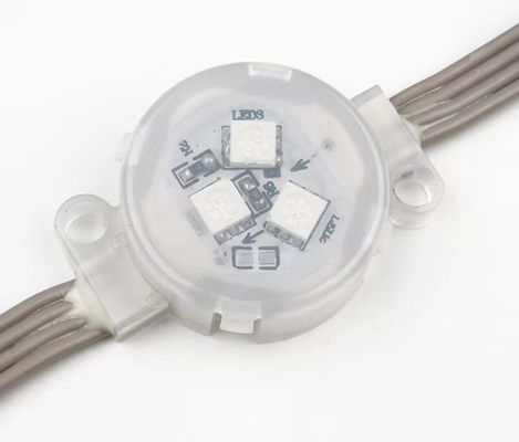 Fonte de luz de ponto LED 3D suave flexível