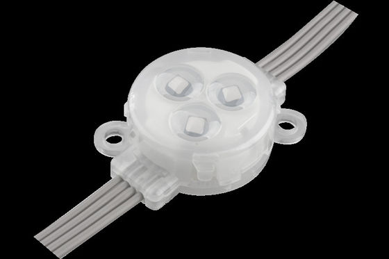 IP67 RGB RGBW Pixel Led Point Light IP67 12V RGB PC Shell Material de cola