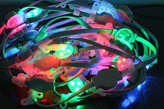 Outdoor Decoration Pixel Light 0.75W 30mm 12V LED Point Light wih IP67