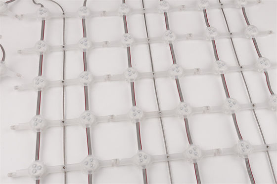 DC12V LED Mesh Screen 20mm 0.3W Full Color High Brightness Indoor Outdoor Waterproof