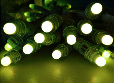 luz exterior do pixel do diodo emissor de luz do brilho alto de cor completa de 12MM IP67 0.3W RGB