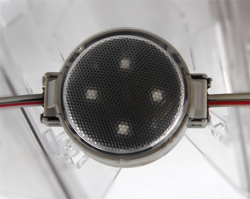 Lâmpada de ponto de LED industrial para exterior com pontos de pixel de LED de cor única 0,6W DC12V 30MM para publicidade