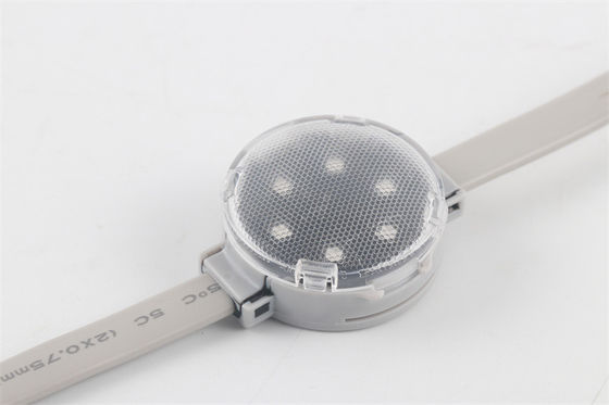 Decoração exterior IP67 RGB LED Pixel 1.5W DC24V 40MM Fonte de luz de ponto Pixel