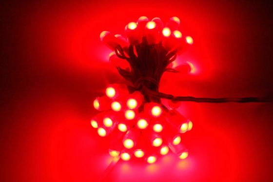 Lâmpadas de decoração de férias externas permanentes rgbic DC5V água-viva luz de Natal permanente exterior LED pixel cordas