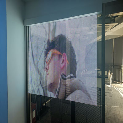 P6 Super Slim Film LED Transparente Para Parede de Vídeo Interior Fácil Instalação Com PCB Board RGB DC5V