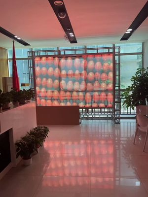 Display LED de filme pegajoso flexível Adesivo LED Screen de filme transparente para vidro