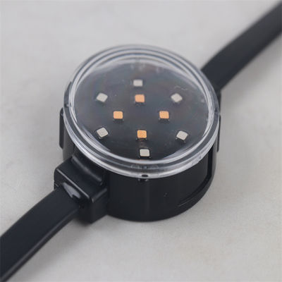 Fonte de luz LED de ponto RGBW de 50 mm com tensão de trabalho DC24V para fácil instalação