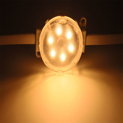 Lâmpada de 50 mm LED de cores completas programável para decoração de Natal DC24V 1.5W IP67