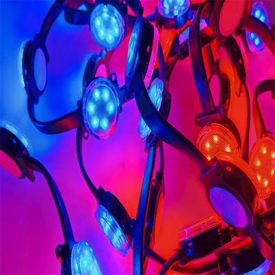 Wholesale 24v 4cm Diameter LED Pixel Lights PC Materials LED Christmas Holiday RGBW Waterproof 1.5W