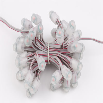 Boa qualidade 9mm SMD2025 Cor única Digital LED Pixel Luz de Natal decorações IP67 à prova d'água Luz exposta