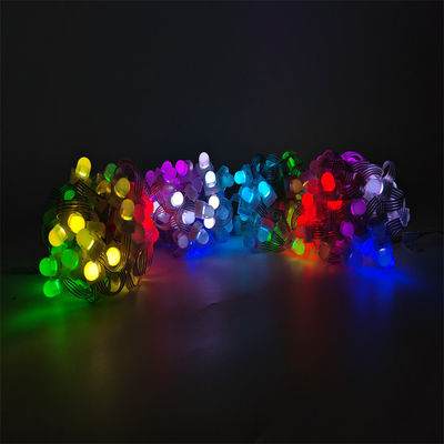 12mm Pixel LED Light Decoração de Natal Iluminação de ponto IP68 12V à prova d'água Outdoor RGB Full Color
