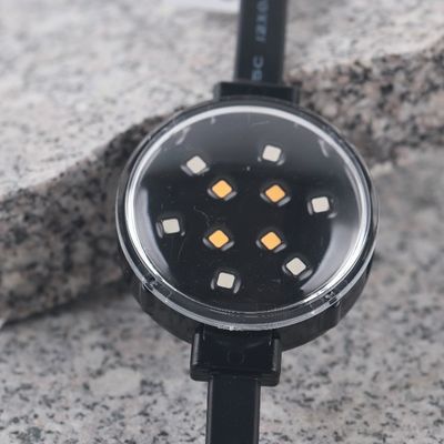 IP67 resistente à água RGB 50mm SMD3535 DMX512 Smart Pixel LED Point Lights PC Body.