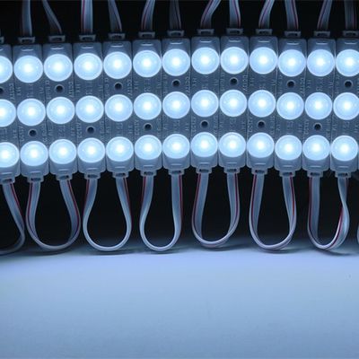Módulo de Luz LED para Decoração Externa com Injeção de 3 Lentes e Consumo de Energia à Prova d'Água de 1,5W