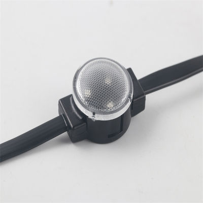 IP67 Adressável 24V 30mm DMX RGB RGBW LED Dot Pixel Point Module Luz de parede 0,6W Máskara transparente opcional
