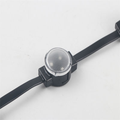 Atmosfera decorativa ao ar livre Eave Light com material de cola PC Waterproof IP67 Wifi Bluetooth Control RGB Lâmpada de faixa festiva