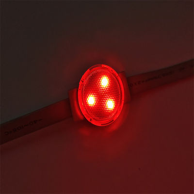 Luz de ponto LED a cores completas 12V RGB LED de alta eficiência Luz de pixels PC Corpo de lâmpada de cola