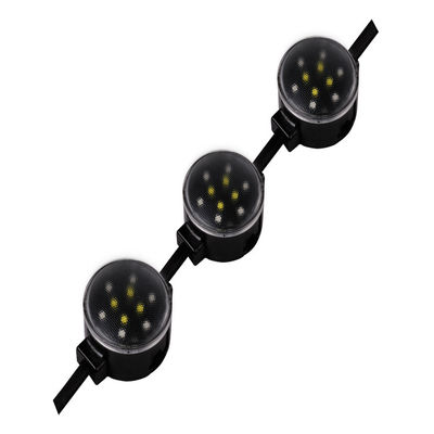 Lâmpada de pixel LED à prova d'água SMD3535 PC Profile 1.5W DMX512 para iluminação de pontes de edifícios