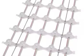 Alto brilho RGB P31 pixel led tela led rede de vídeo cortina à prova d'água transparente visualização macia / flexível led rede