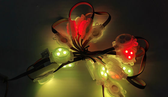 Luz de Ponto de Pixel LED de Natal 30mm RGB Luz de Pista Impermeável