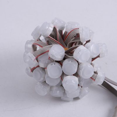 Lâmpada de decoração exterior monocromática de cores de Natal com ângulo de feixe de 120 graus e IP67 à prova d'água
