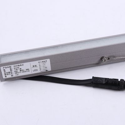 Lavadora de parede LED de 12W de alto brilho com lente de duplo ângulo para decoração IP66 à prova d'água