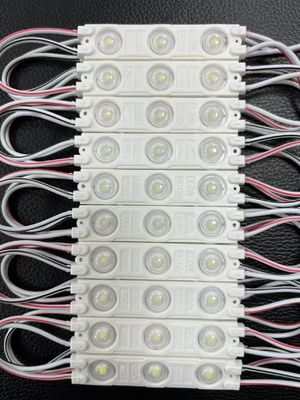 Liga de alumínio 3LED IP67 Modulo LED exterior à prova d'água 2W SMD3030 Publicidade Caracteres luminosos