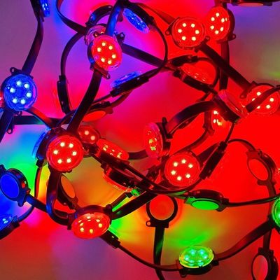 Luz de ponto LED IP67 de 40 mm com alto brilho e controle DMX512