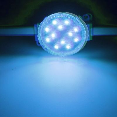 Iluminação de ponto LED à prova d'água de grande diâmetro de 50 mm multi-lâmpada para fachada DMX512 Alto brilho