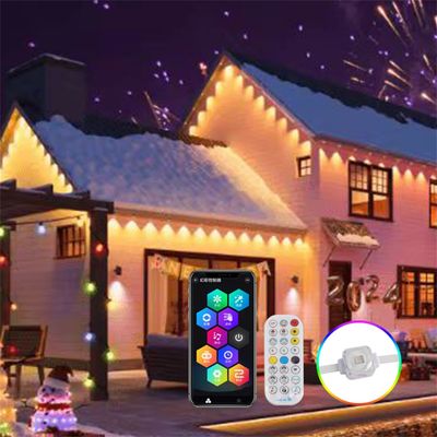 20mm RGBW SMD5050 LED Eave Lights para decoração de edifícios ao ar livre IP67 UL Certificado 2 Miracle Bean