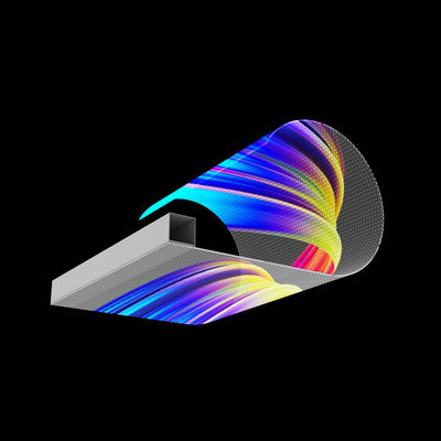 Pixel Pitch 16mm LED Transparente Film Screen Soft Para vidro Instalado Play Publicidade
