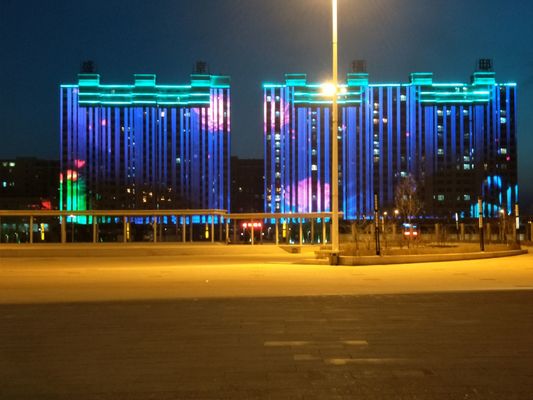 Ecrã de exibição LED exterior Panfletão Ecrã de parede impermeável de manutenção frontal