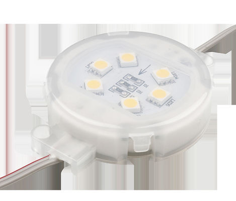 RGB Multi Color Changing LED Pixel Point Light para Edifício Casa Iluminação exterior 24V IP67 impermeável 50mm