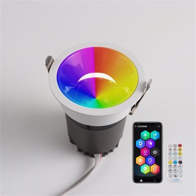 60W LED Atmosphere Spotlight Holiday Remote Control Alta luminosidade RGBW