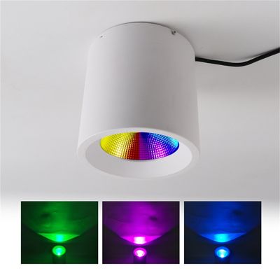 Alumínio RGBW LED Down Lights Decoração mais brilhante para locais de entretenimento interiores