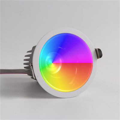 Lâmpadas de LED multi-modo embutidas Iluminação interna LED nítida Quadrado circular AC100-240V