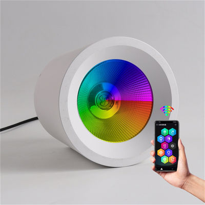 Lâmpada LED RGBW ajustável de 60 W para iluminação de restaurantes e lojas interiores