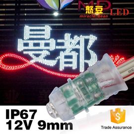 F5 / iluminação do diodo emissor de luz do pixel do tamanho de 9mm, luzes do pixel do RGB com 3 anos de garantia
