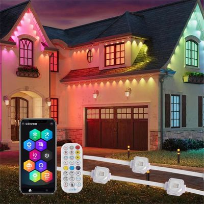24V RGBW 1.5W LED Iluminação de fachada IP67 impermeável para decoração de edifícios ao ar livre